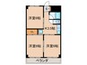 サンハイツ沼田 3Kの間取り