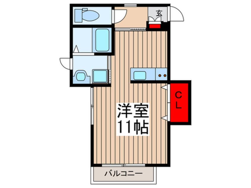 間取図 プランド－ル与野