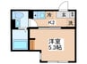 アリア宮崎台 1Kの間取り
