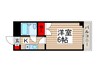 パレスダイヤモンド 1Kの間取り