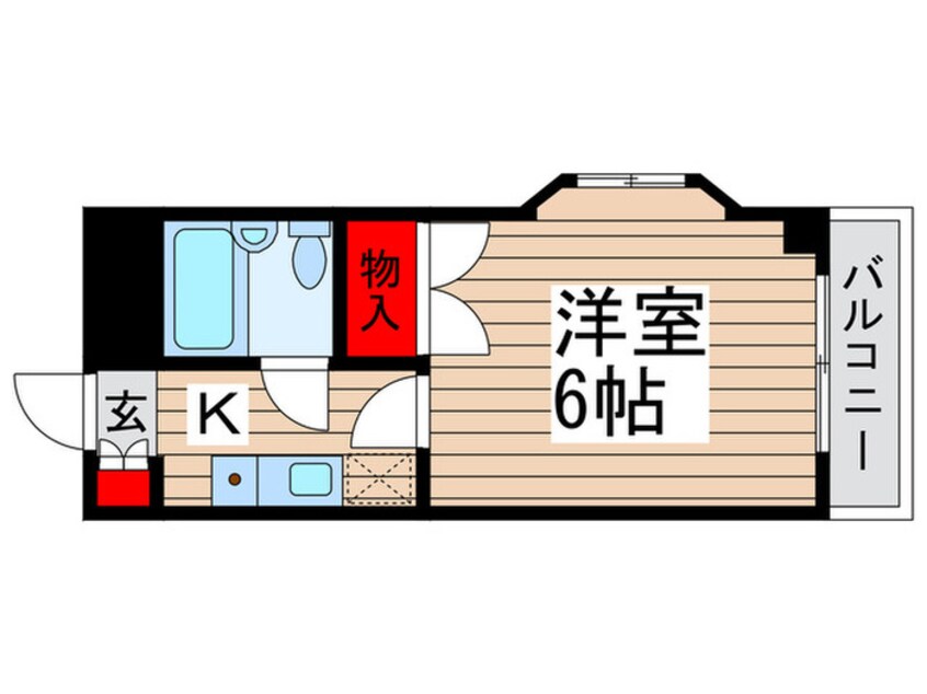 間取図 パレスダイヤモンド