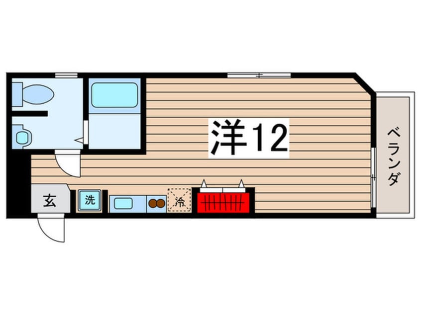間取図 押田ビル