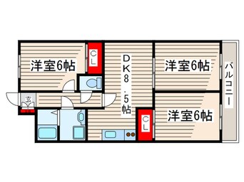 間取図 サザンハピネス