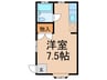 長谷川アパート 1Rの間取り