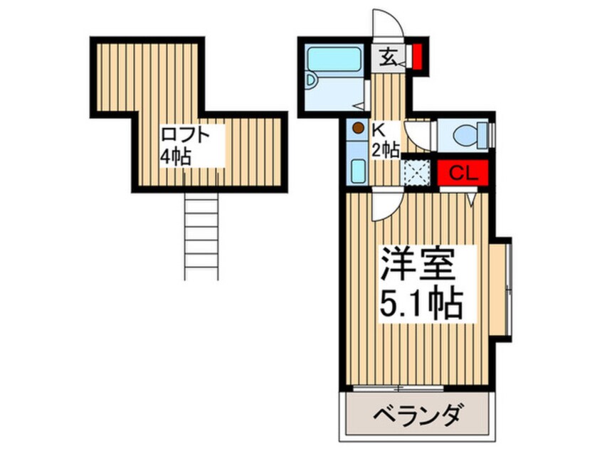 間取図 ル－セント