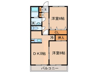 間取図 プレジェルユ－