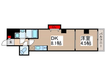 間取図 シャルム・ドゥ・プランドールⅡ
