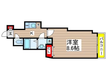 間取図 シャルム・ドゥ・プランドールⅡ