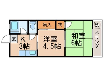 間取図 天王マンション