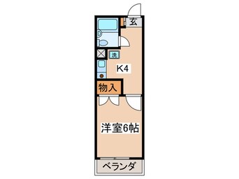 間取図 ヤマザキマンション