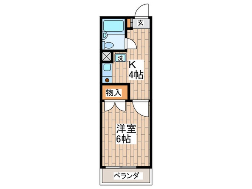 間取図 ヤマザキマンション