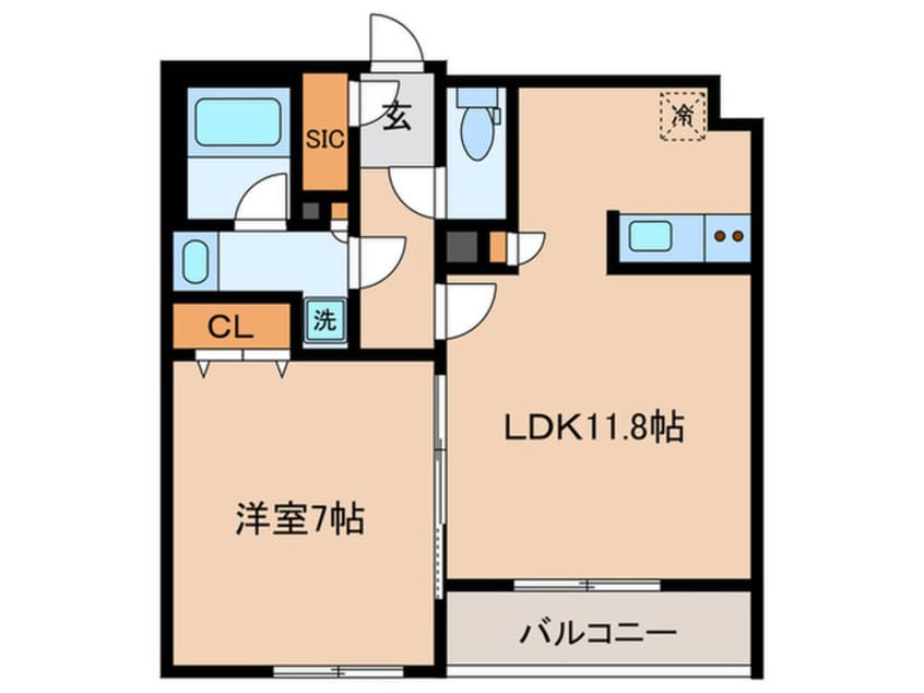 間取図 テラスミーレ文京弥生