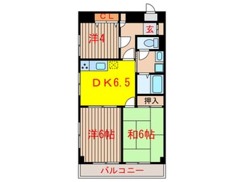 間取図 ユーレジデンス三鷹