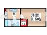 流山PS－１ 1Kの間取り