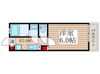 間取図 メルベーユ川越