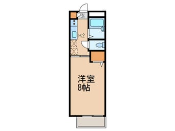 間取図 ヴェルドミ－ル明大前