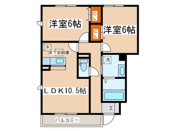 間取図 ライジング　サン