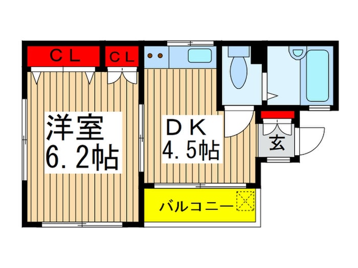 間取り図 メゾントキ