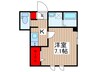 FRIEDEN HAUS 八幡 1Kの間取り