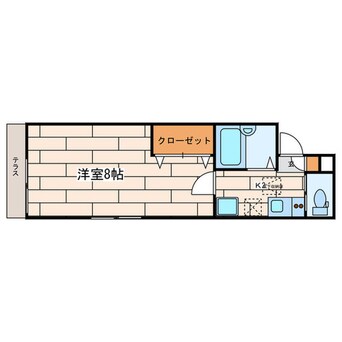 間取図 アズール坂下