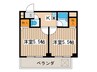 プロシード市川南 2Kの間取り
