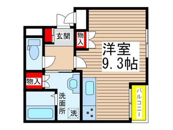 間取図 アンビシャス千葉城前