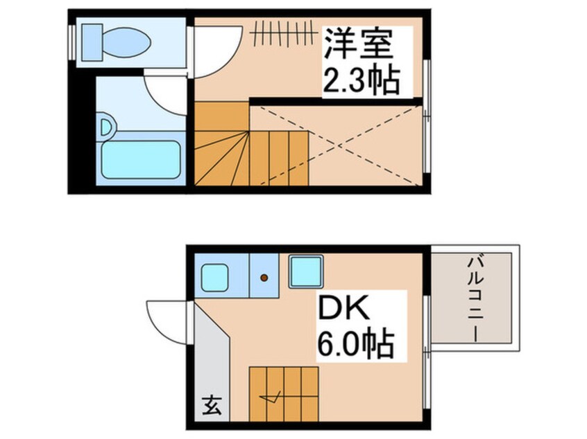 間取図 サンクレール