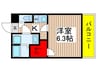 ジーメゾン八千代大和田 1Kの間取り