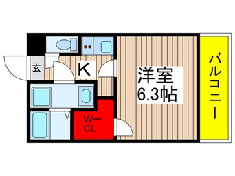 間取図 ジーメゾン八千代大和田