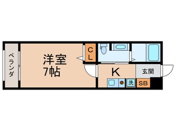 間取図 ラヴィアンロ－ズ