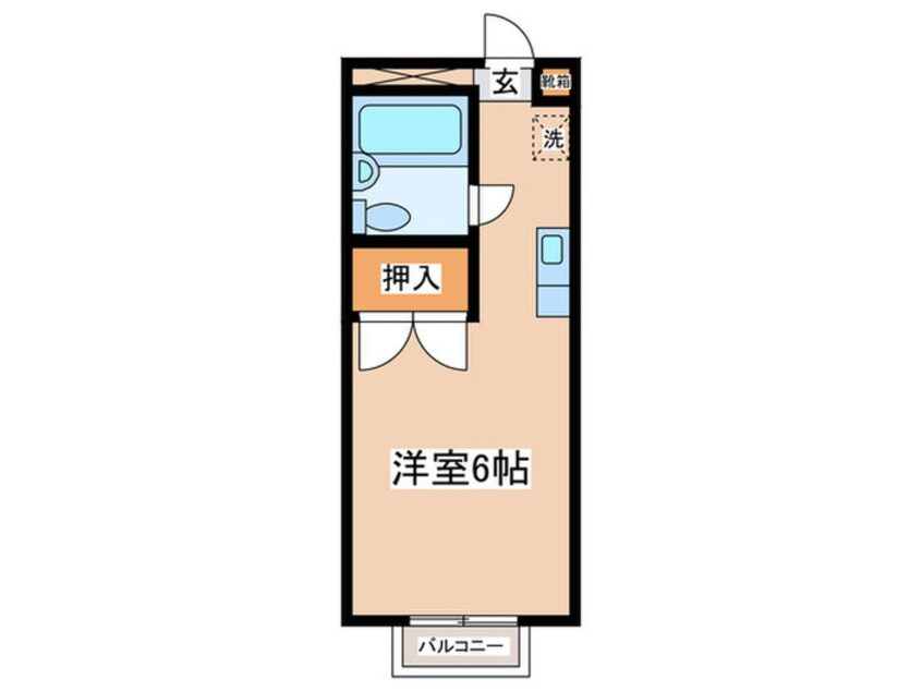 間取図 メゾネ鳳