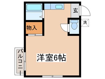 間取図 大根スカイリッチマンション