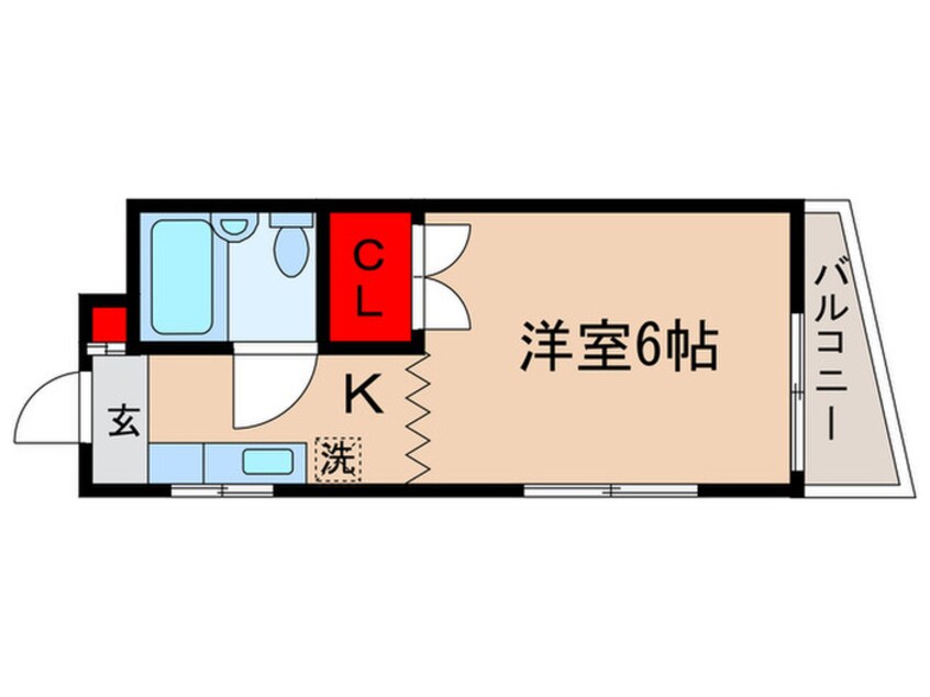 間取図 クライコ－ポ