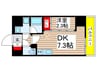 アーバネックス森下WEST 1DKの間取り