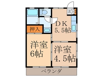 間取図 コーポカヤマ