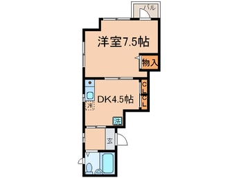 間取図 パ－クハウストキ