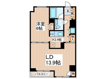 間取図 ウィルテラス千歳烏山