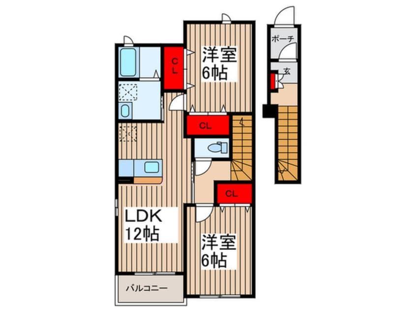間取図 プラシ－ド
