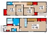 ﾏｲﾎｰﾑﾈｸｽﾄ千住桜木2号棟 4LDKの間取り