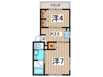 間取図 オリエント逗子