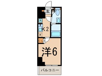 間取図 レジディア中延Ⅱ