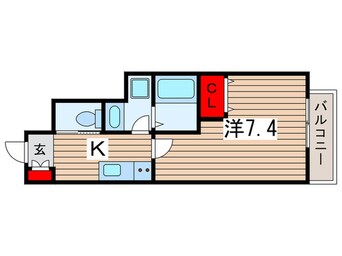 間取図 メゾフラットあか葉