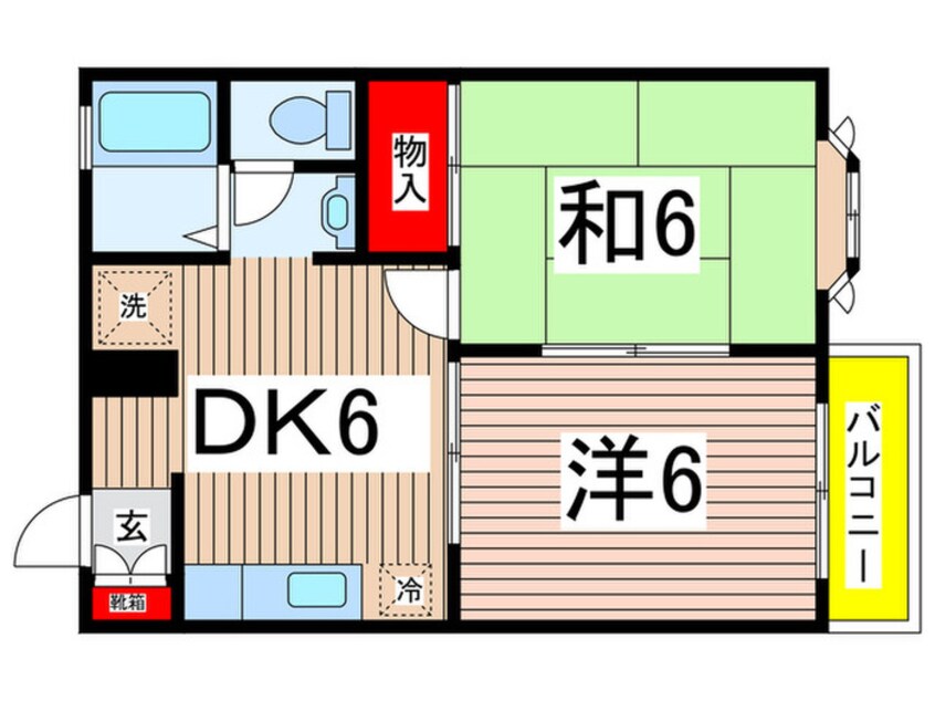 間取図 ピアビレッジ