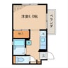 エメラルド ヴィラ七生 1Rの間取り