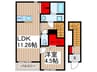 仮)リーブルファイン志木上宗岡 1LDKの間取り