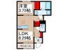 仮)リーブルファイン志木上宗岡 1LDKの間取り