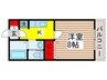 プティ・メゾン入船 1Kの間取り