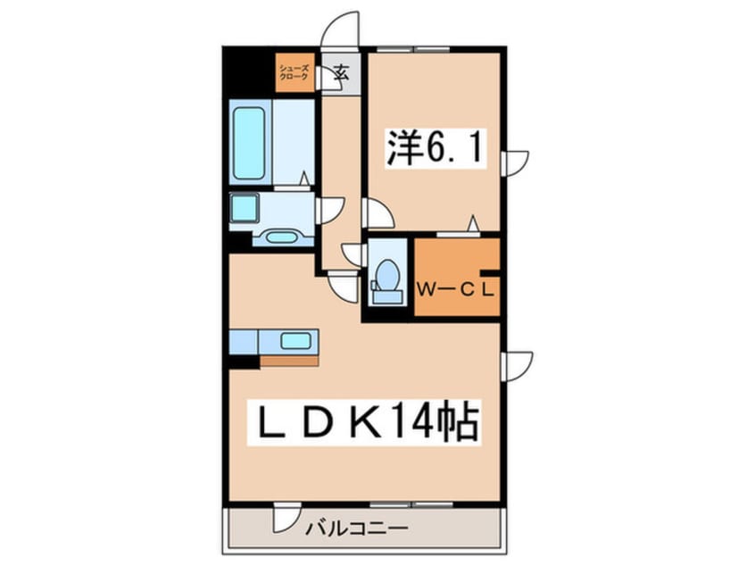 間取図 ｸﾞﾗﾝﾃｰｼﾞ
