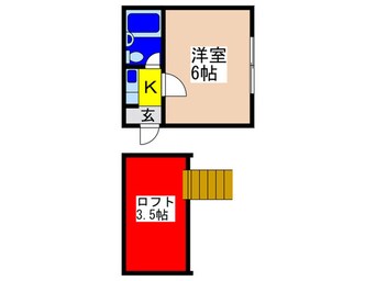 間取図 プラザドゥエルバ