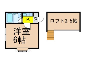 間取図 プラザドゥエルバ